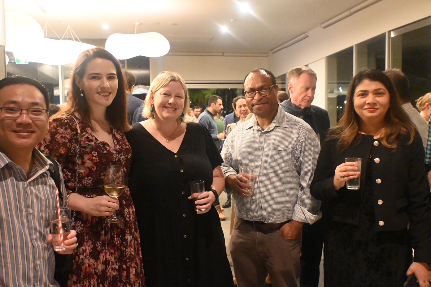 Delegates networking at the IMSANZ Conference Dinner, Melbourne 2024