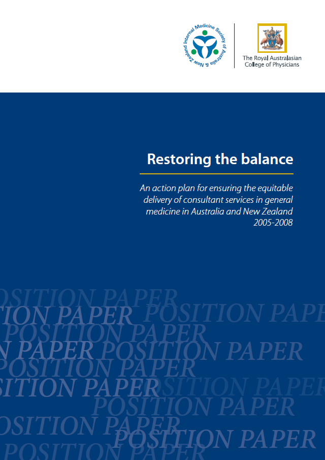 Restoring the Balance cover